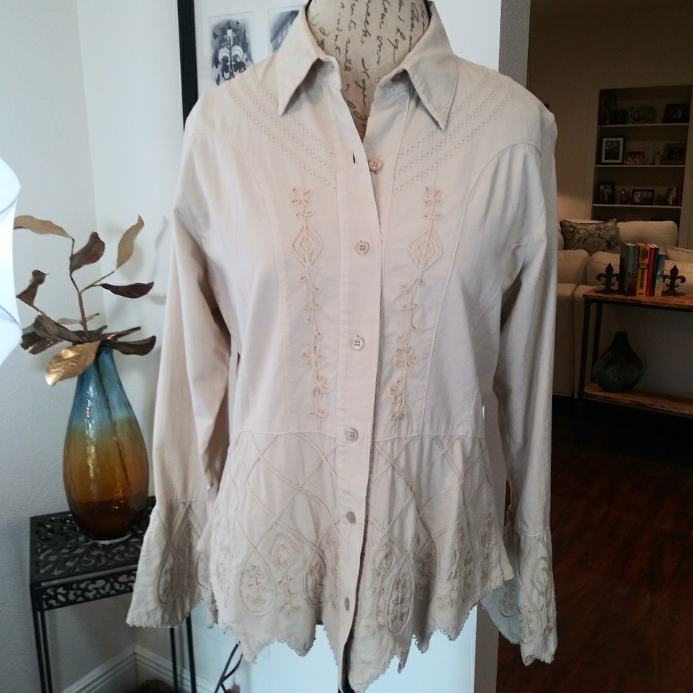 G Designs Fashions Large Shirt. Sz. Large